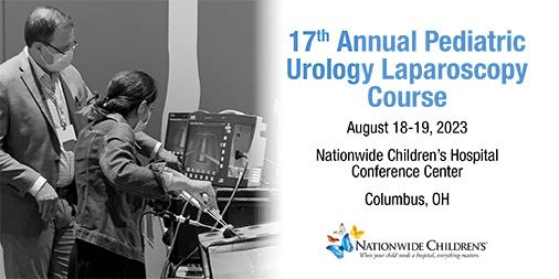 17th Annual Pediatric Urology Laparoscopy Course Banner